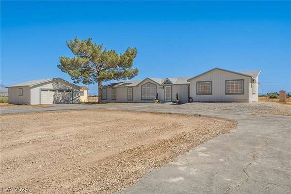 2.5 Acres of Land with Home for Sale in Pahrump, Nevada