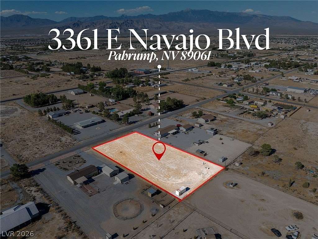 1.1 Acres of Residential Land for Sale in Pahrump, Nevada