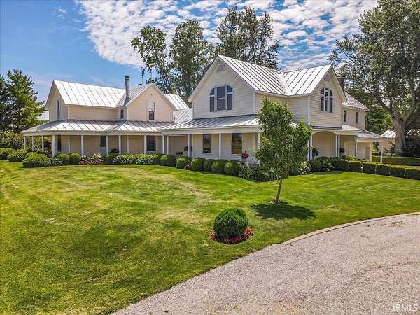 3 Acres of Land with Home for Sale in Winchester, Indiana