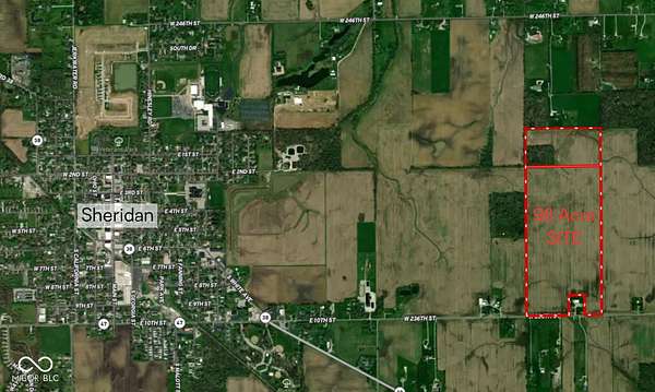 98 Acres of Land for Sale in Sheridan, Indiana