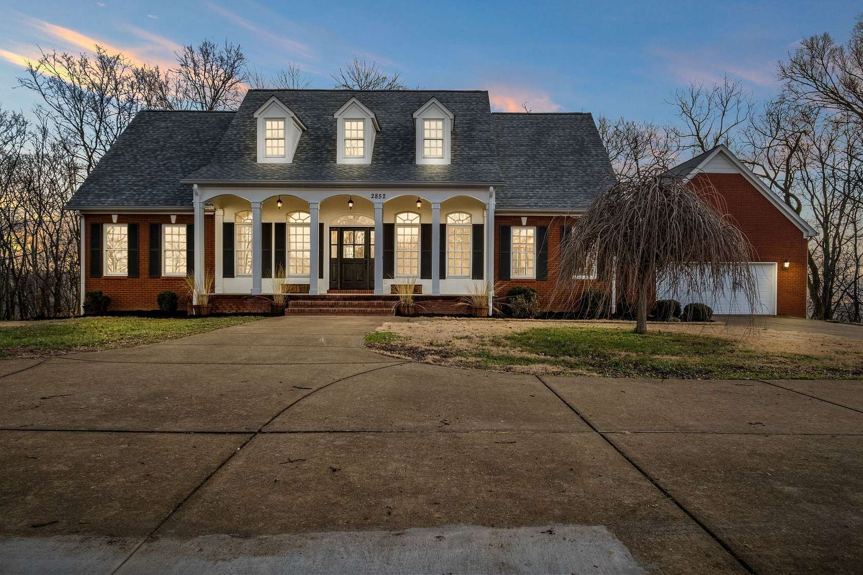 5 Acres of Land with Home for Sale in Santa Fe, Tennessee
