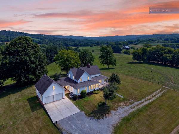37.3 Acres of Agricultural Land with Home for Sale in Liberty, Tennessee