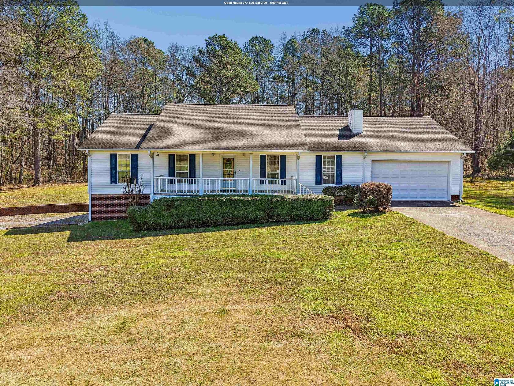 3 Acres of Land with Home for Sale in Ashville, Alabama
