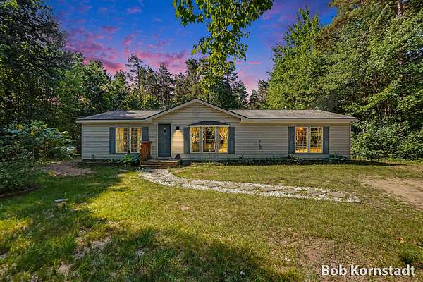 2.68 Acres of Land with Home for Sale in Howard City, Michigan
