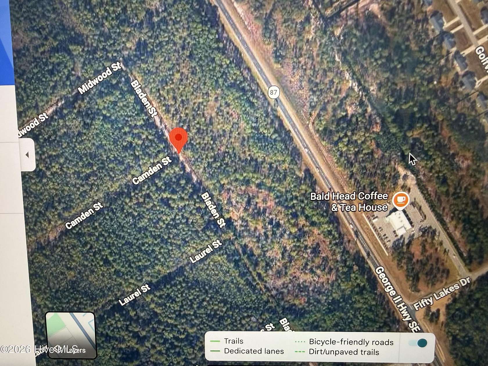 0.74 Acres of Residential Land for Sale in Boiling Spring Lakes, North Carolina