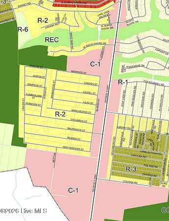 0.74 Acres of Residential Land for Sale in Boiling Spring Lakes, North Carolina