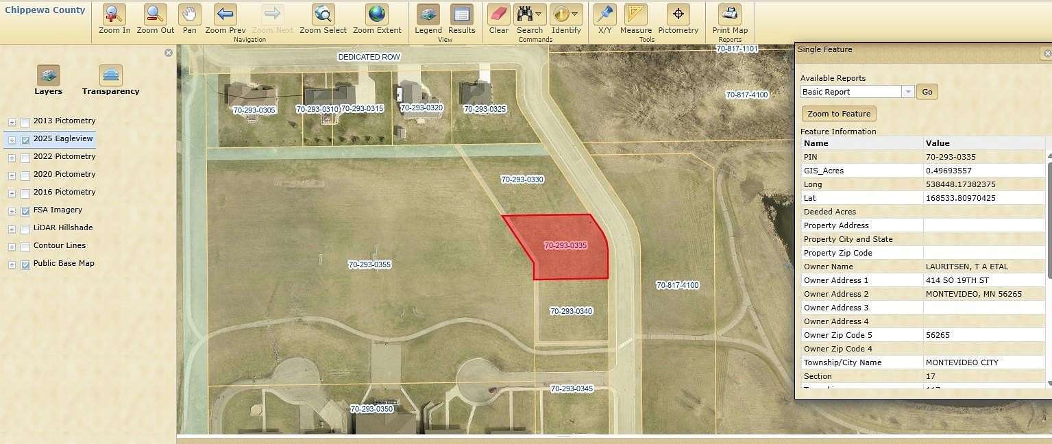 0.5 Acres of Residential Land for Sale in Montevideo, Minnesota