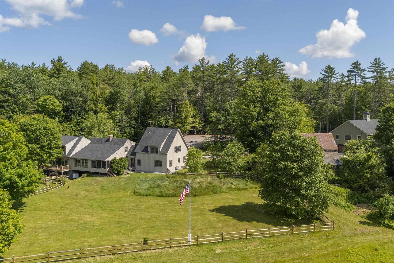 22 Acres of Land with Home for Sale in Wilmot, New Hampshire