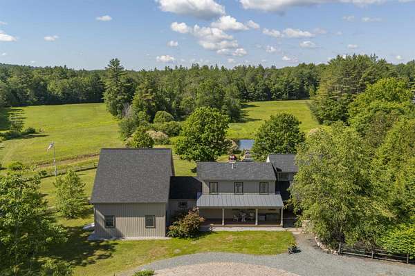 22 Acres of Land with Home for Sale in Wilmot, New Hampshire