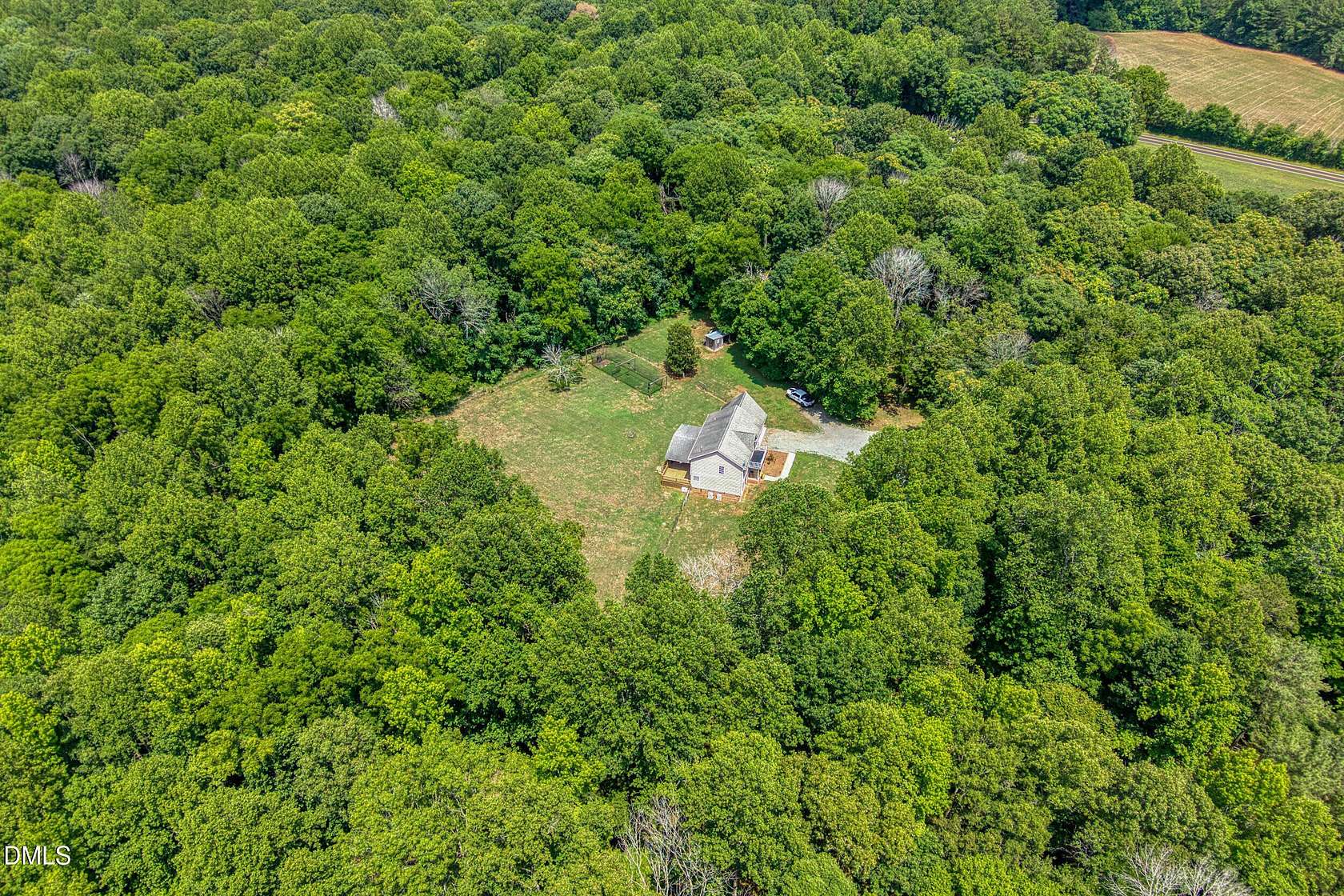 10 Acres of Land with Home for Sale in Mebane, North Carolina