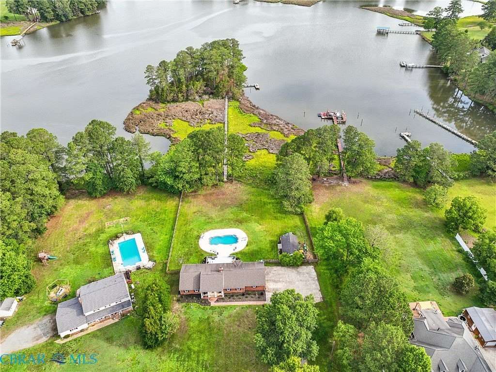 4.53 Acres of Land with Home for Sale in Mathews, Virginia