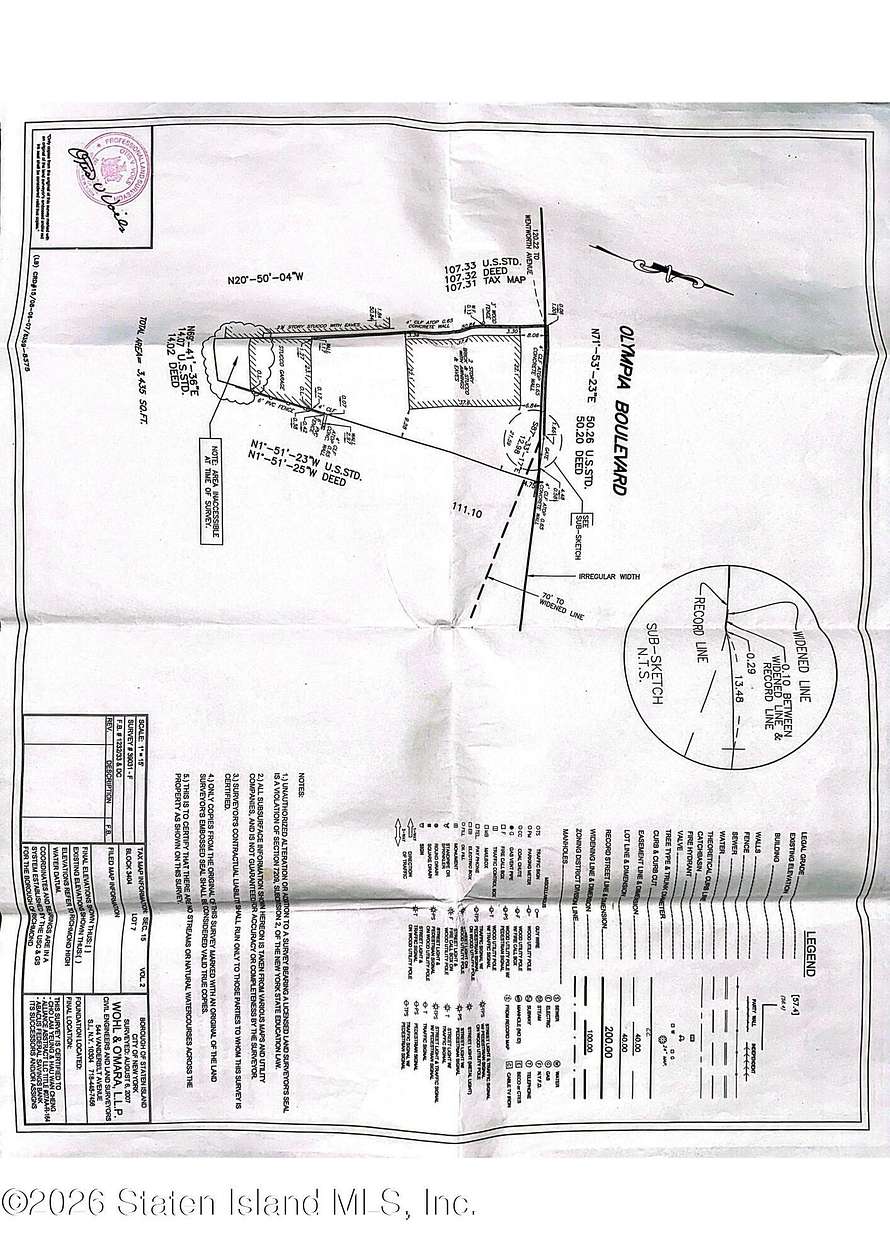0.04 Acres of Mixed-Use Land for Sale in Staten Island, New York