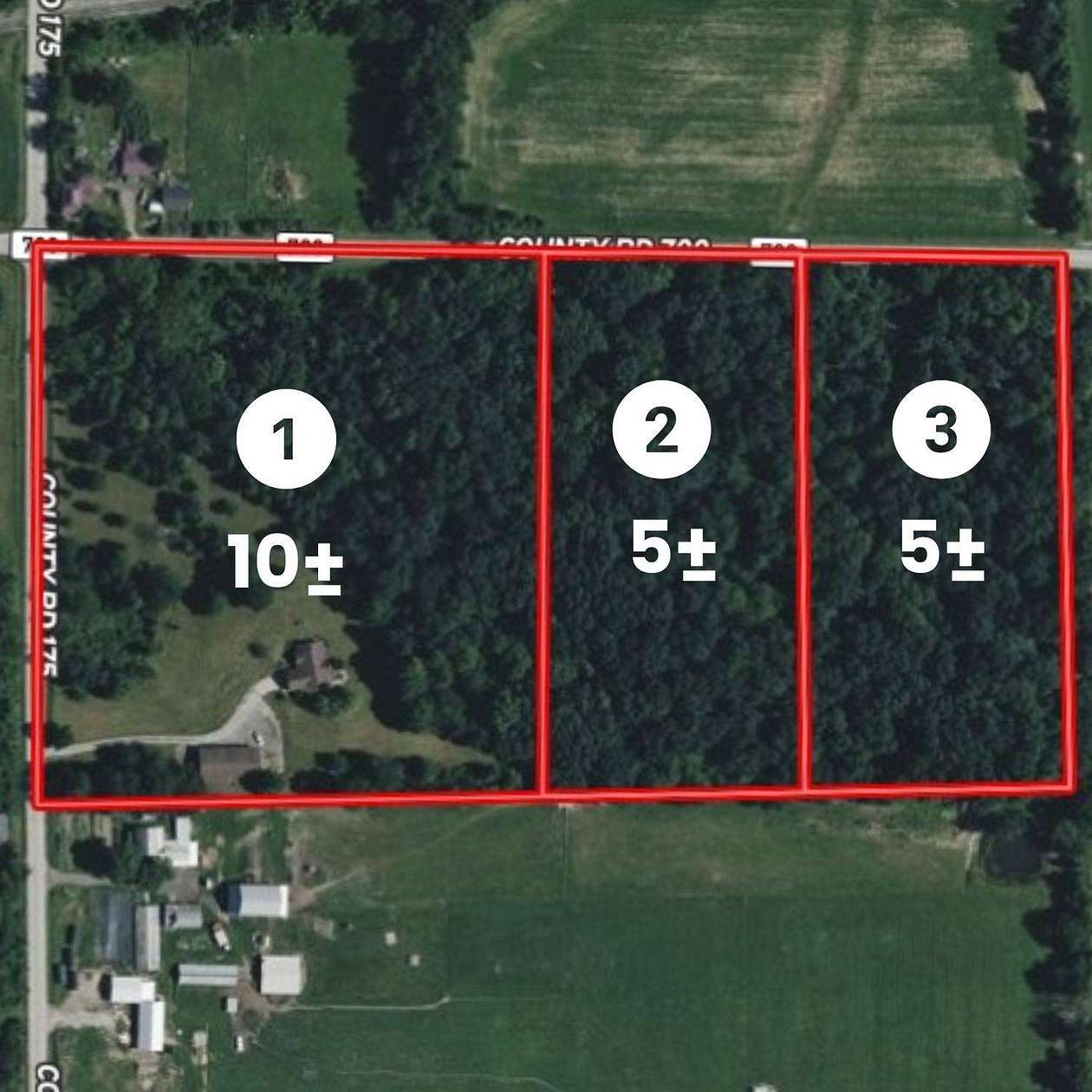 20 Acres of Recreational Land for Auction in West Salem, Ohio