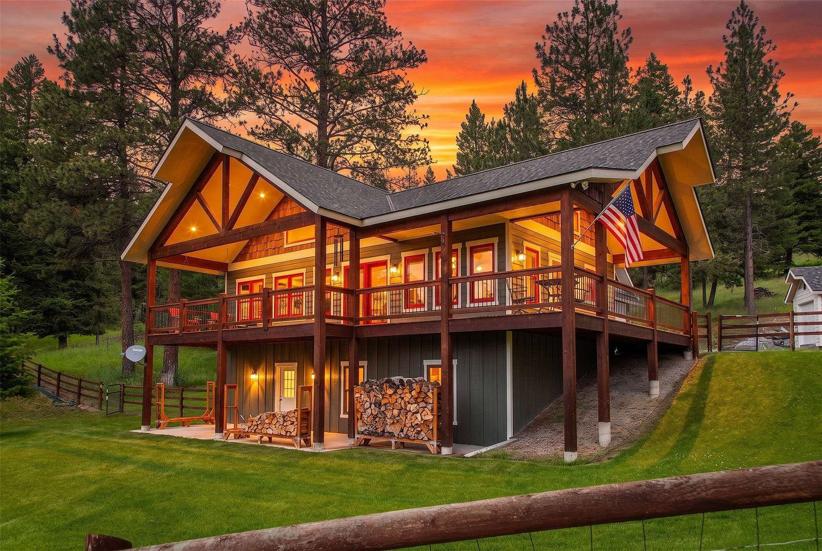 2 Acres of Land with Home for Sale in Kalispell, Montana