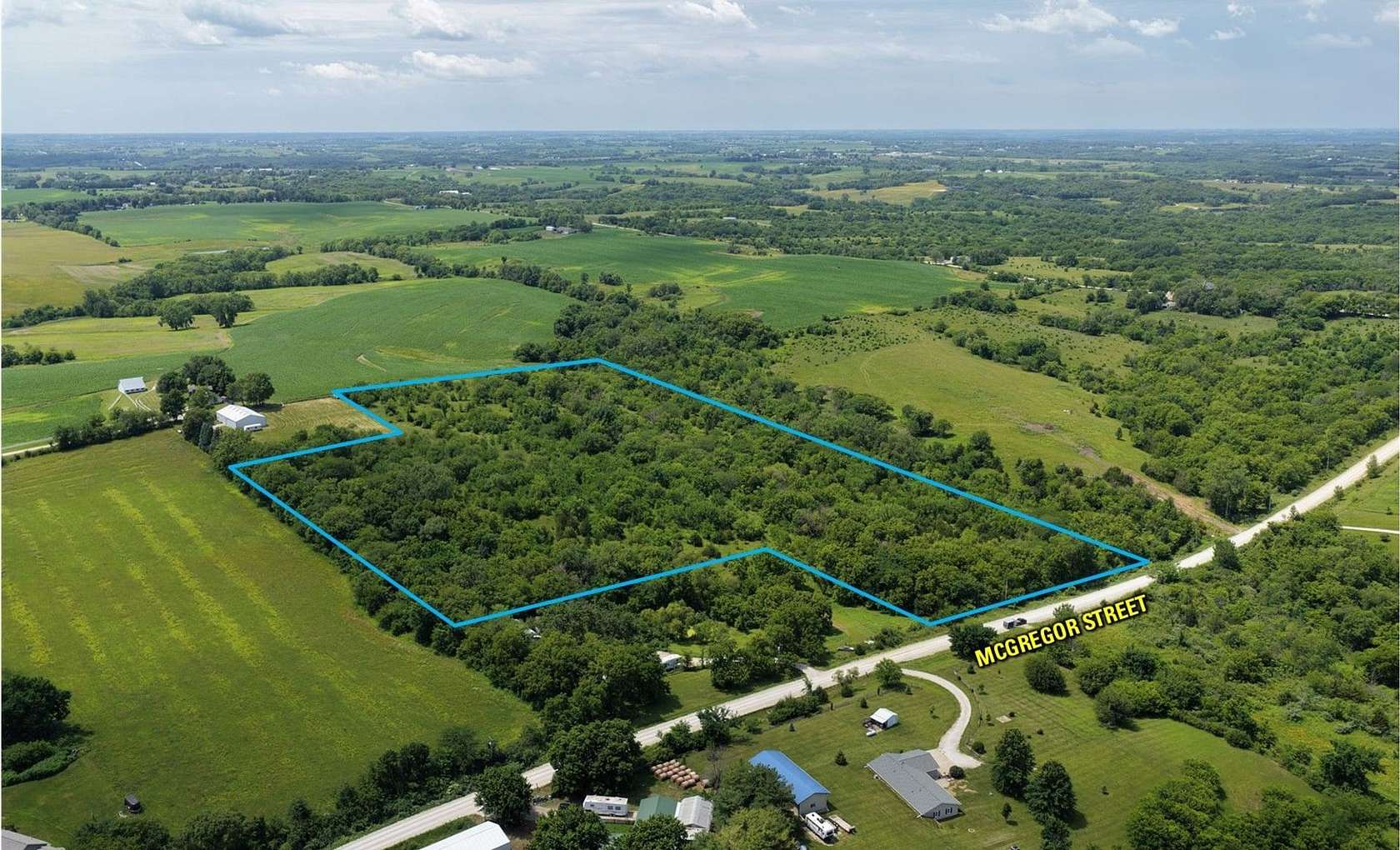 20 Acres of Land for Sale in St. Marys, Iowa