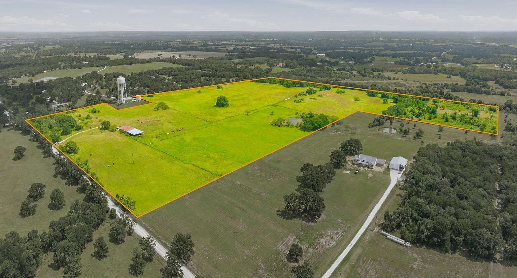 54.6 Acres of Land for Sale in Covington, Texas