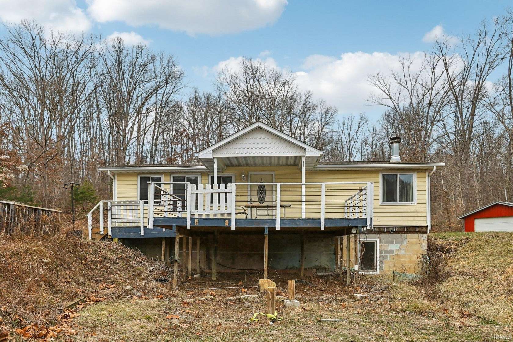 3 Acres of Land with Home for Sale in Nashville, Indiana