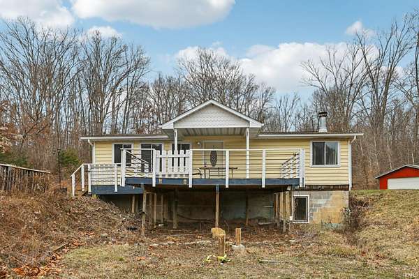3 Acres of Land with Home for Sale in Nashville, Indiana