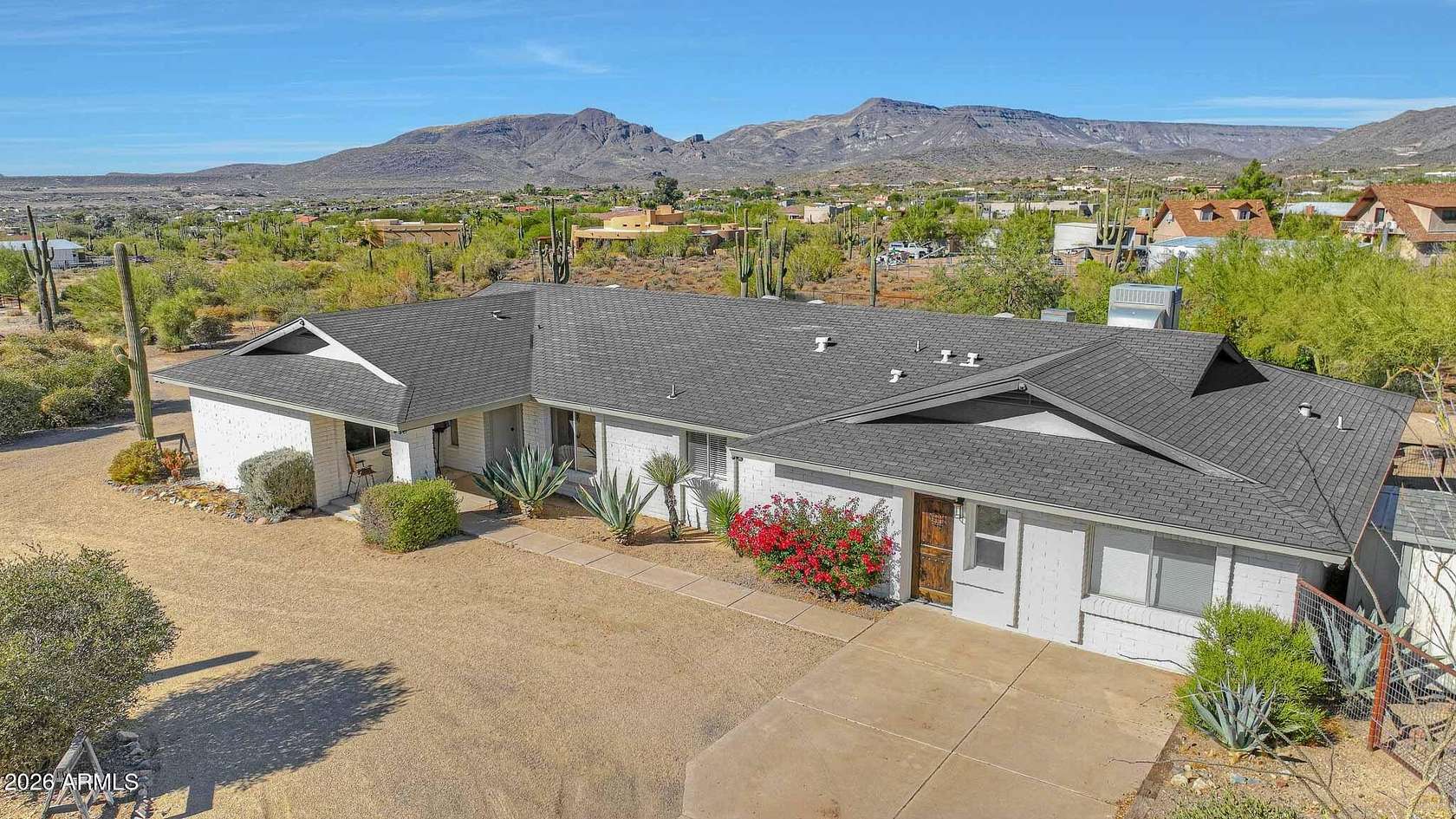 4.6 Acres of Land with Home for Lease in Cave Creek, Arizona