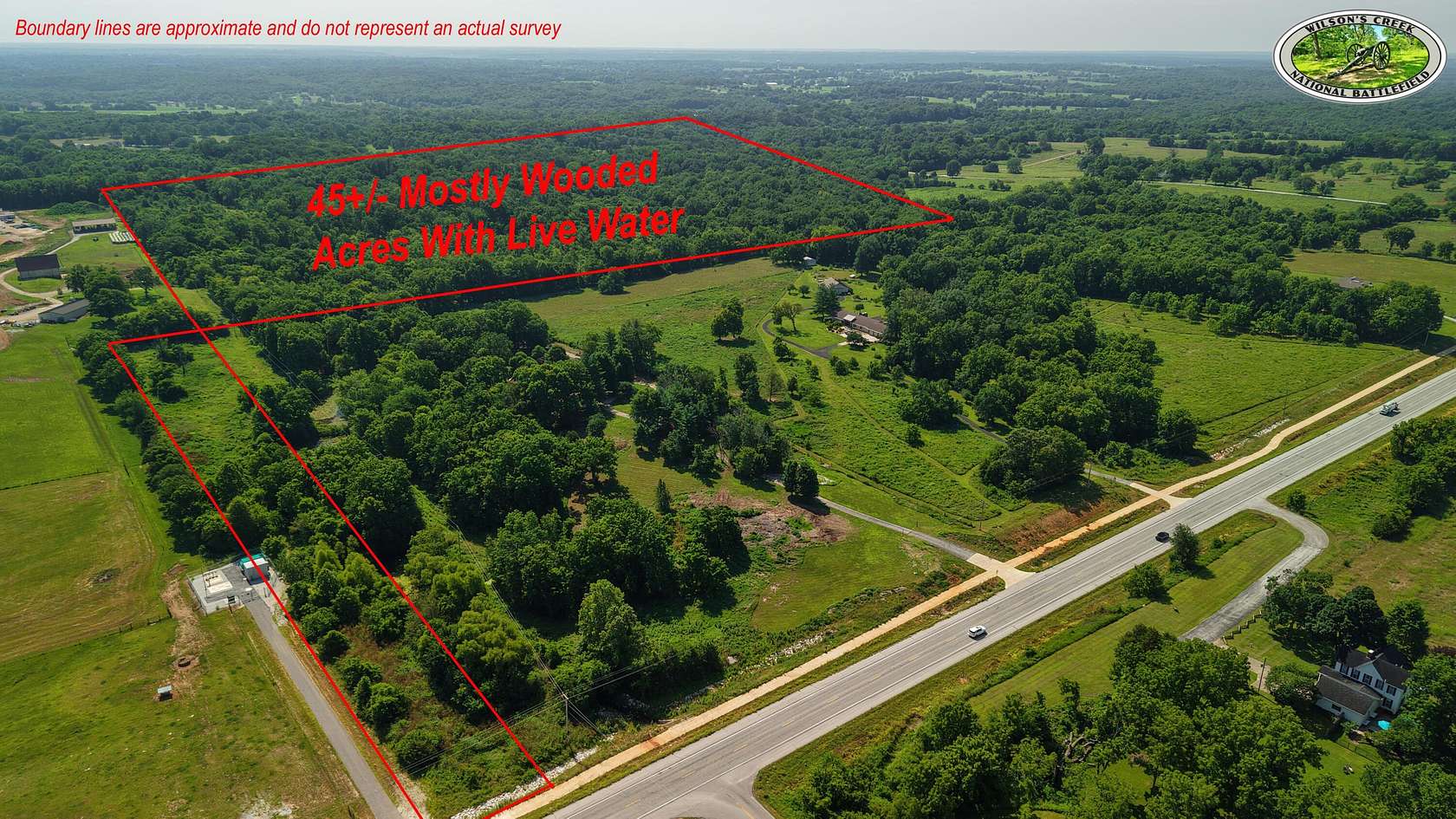 45 Acres of Recreational Land for Sale in Republic, Missouri