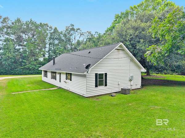 4.9 Acres of Land with Home for Sale in Stapleton, Alabama