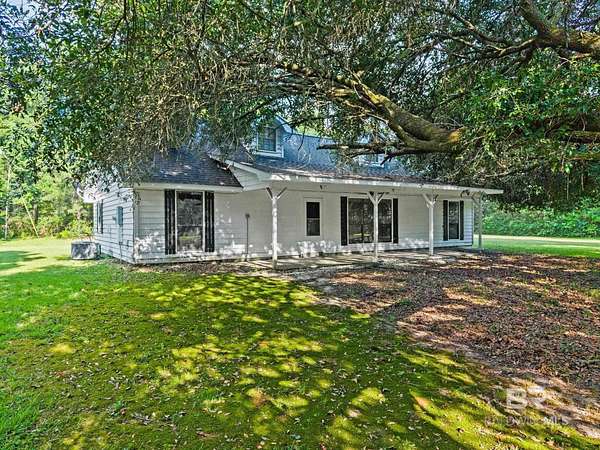 4.9 Acres of Land with Home for Sale in Stapleton, Alabama