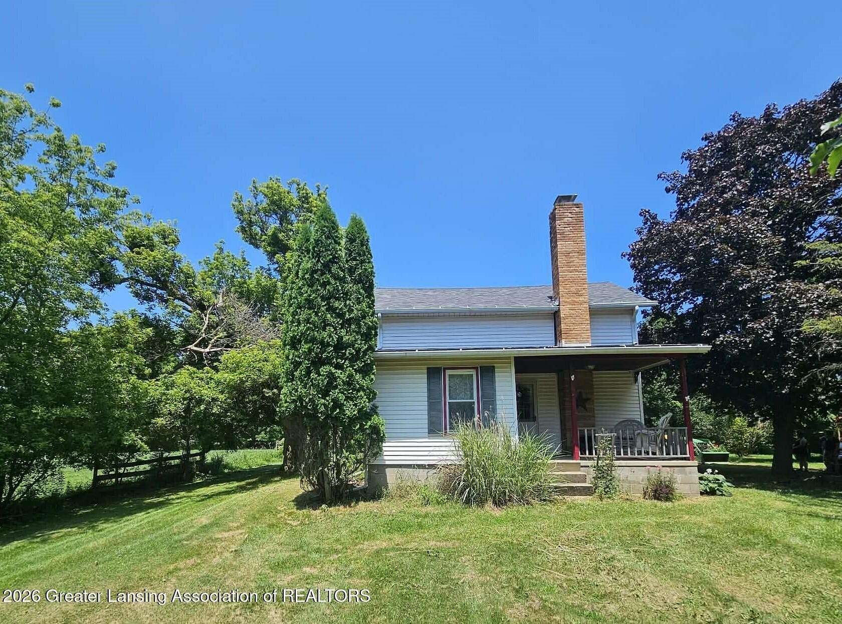 6.16 Acres of Land with Home for Sale in Eaton Rapids, Michigan