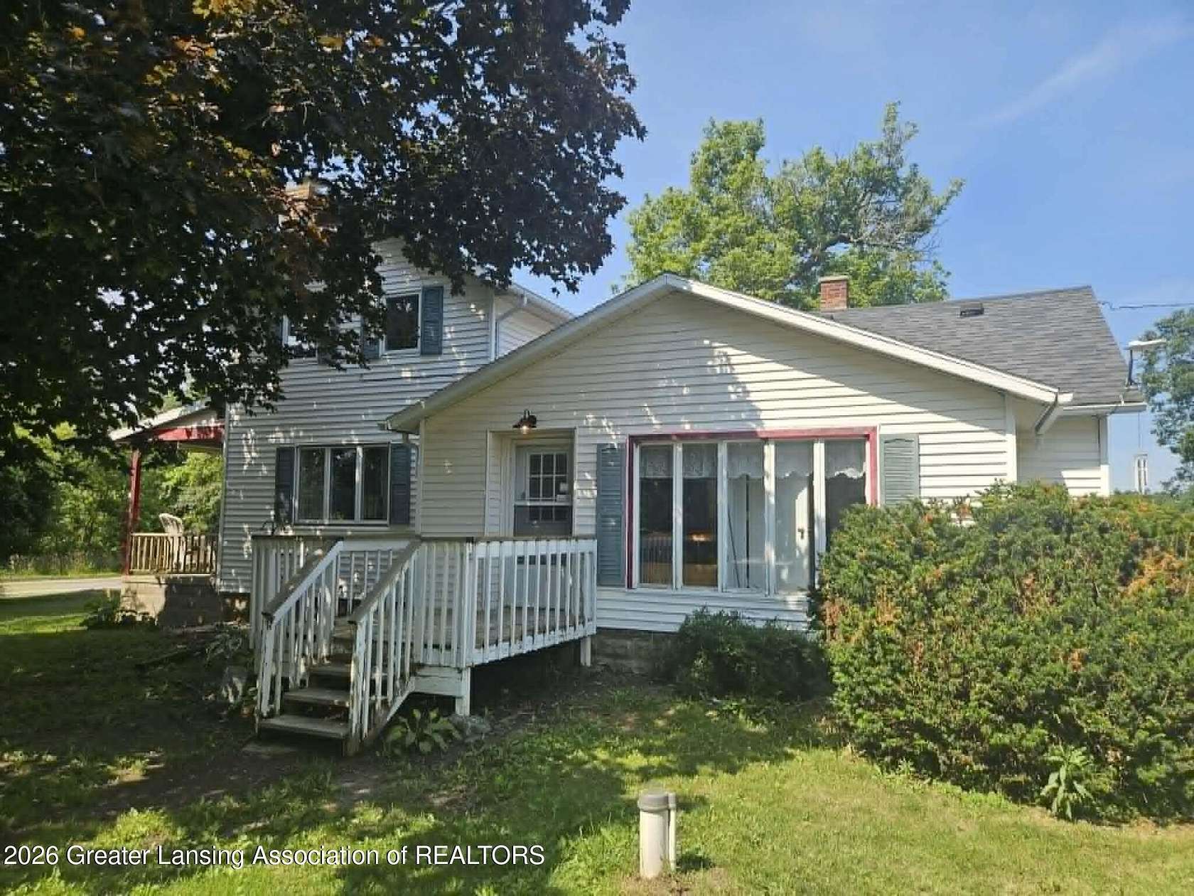 6.16 Acres of Land with Home for Sale in Eaton Rapids, Michigan