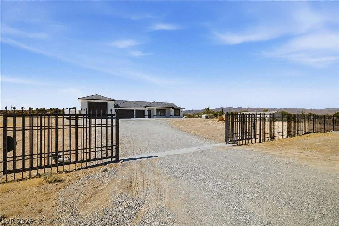 4.7 Acres of Land with Home for Sale in Pahrump, Nevada