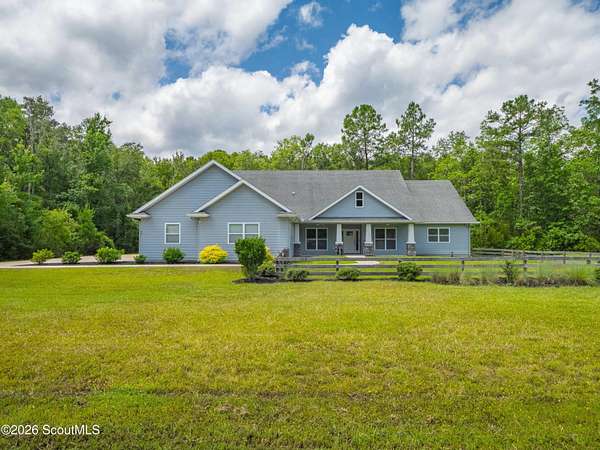 3 Acres of Land with Home for Sale in Kingsland, Georgia