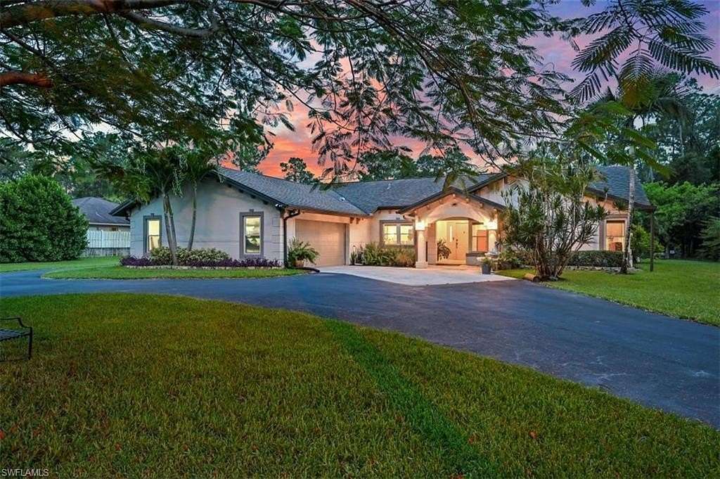 2.73 Acres of Land with Home for Sale in Naples, Florida