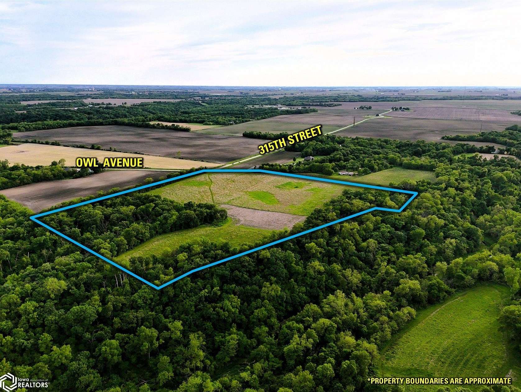 29.2 Acres of Land for Sale in Woodward, Iowa
