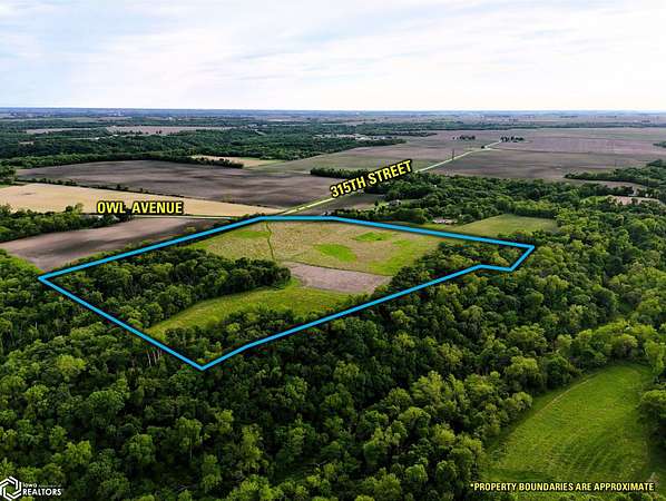 29.2 Acres of Land for Sale in Woodward, Iowa