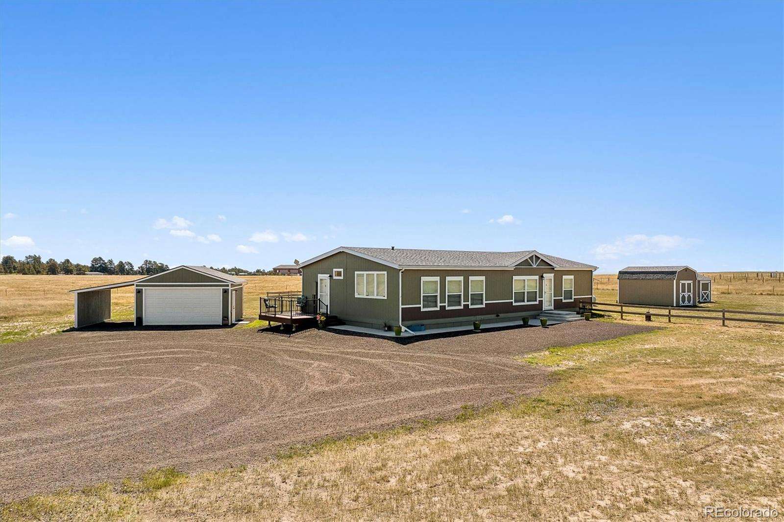10 Acres of Improved Mixed-Use Land for Sale in Kiowa, Colorado