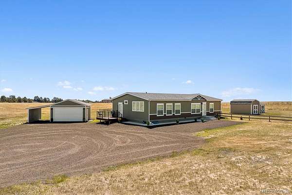 10 Acres of Improved Mixed-Use Land for Sale in Kiowa, Colorado