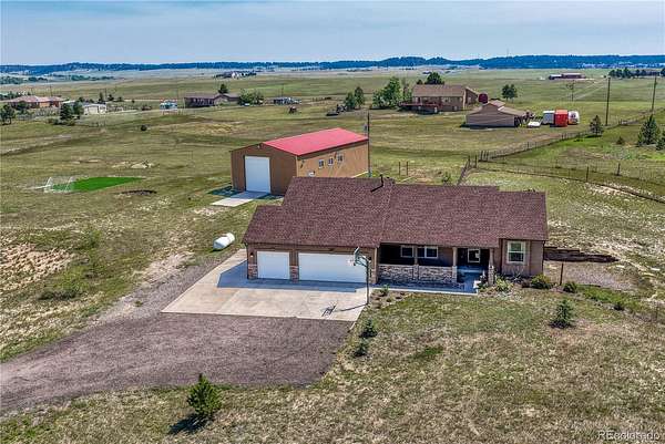 5.18 Acres of Land with Home for Sale in Elbert, Colorado
