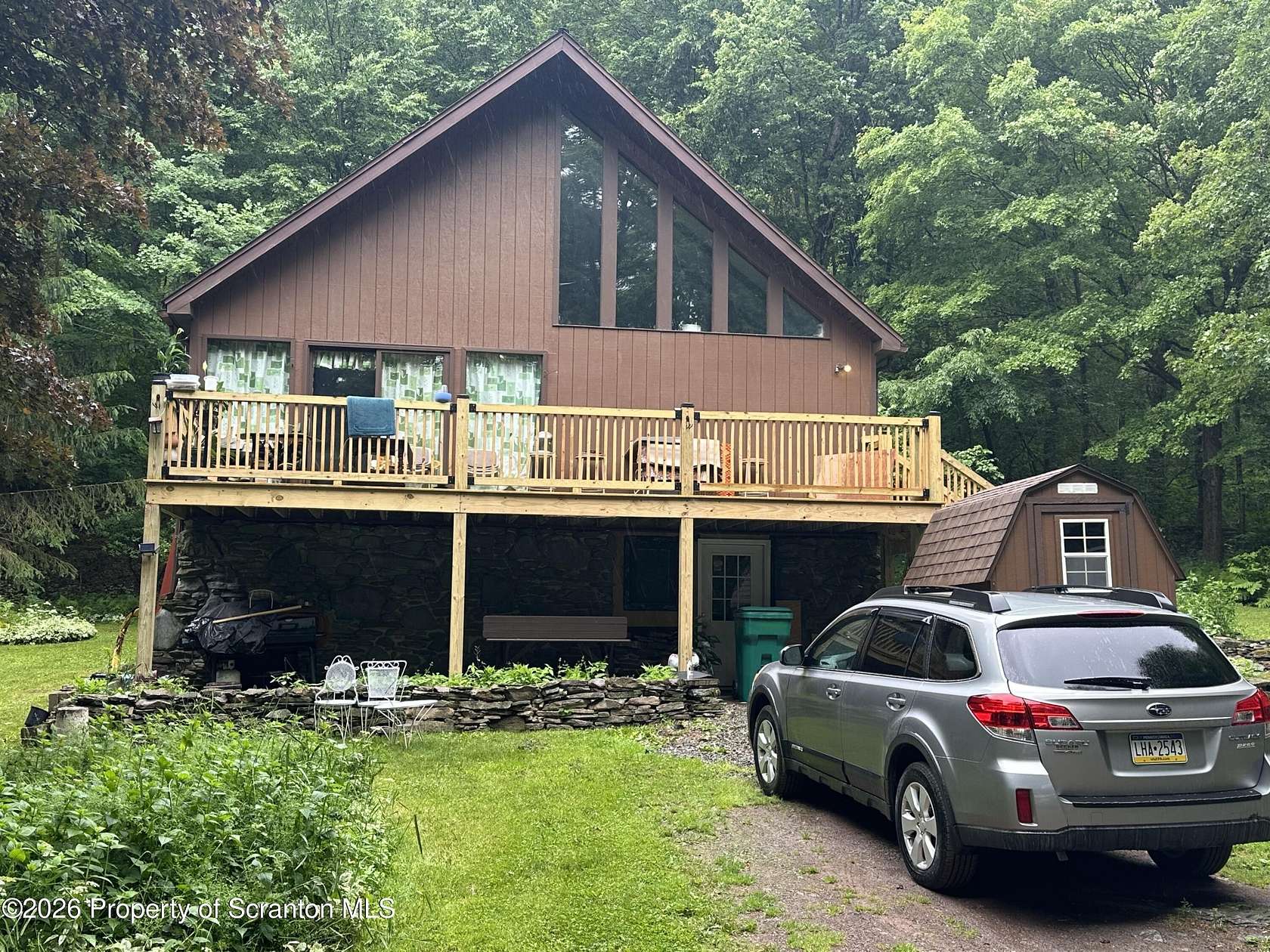 4.4 Acres of Land with Home for Sale in Union Dale, Pennsylvania