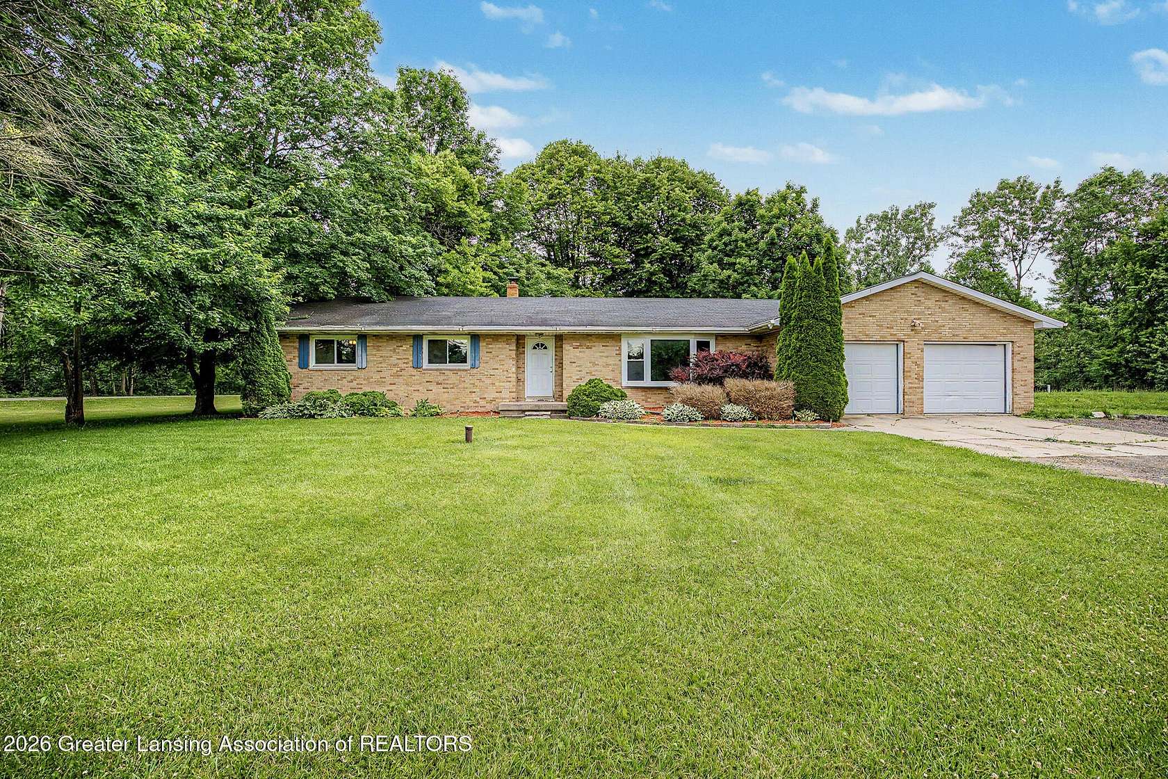 10 Acres of Recreational Land with Home for Sale in Grand Ledge, Michigan