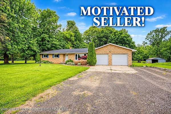 10 Acres of Land with Home for Sale in Grand Ledge, Michigan