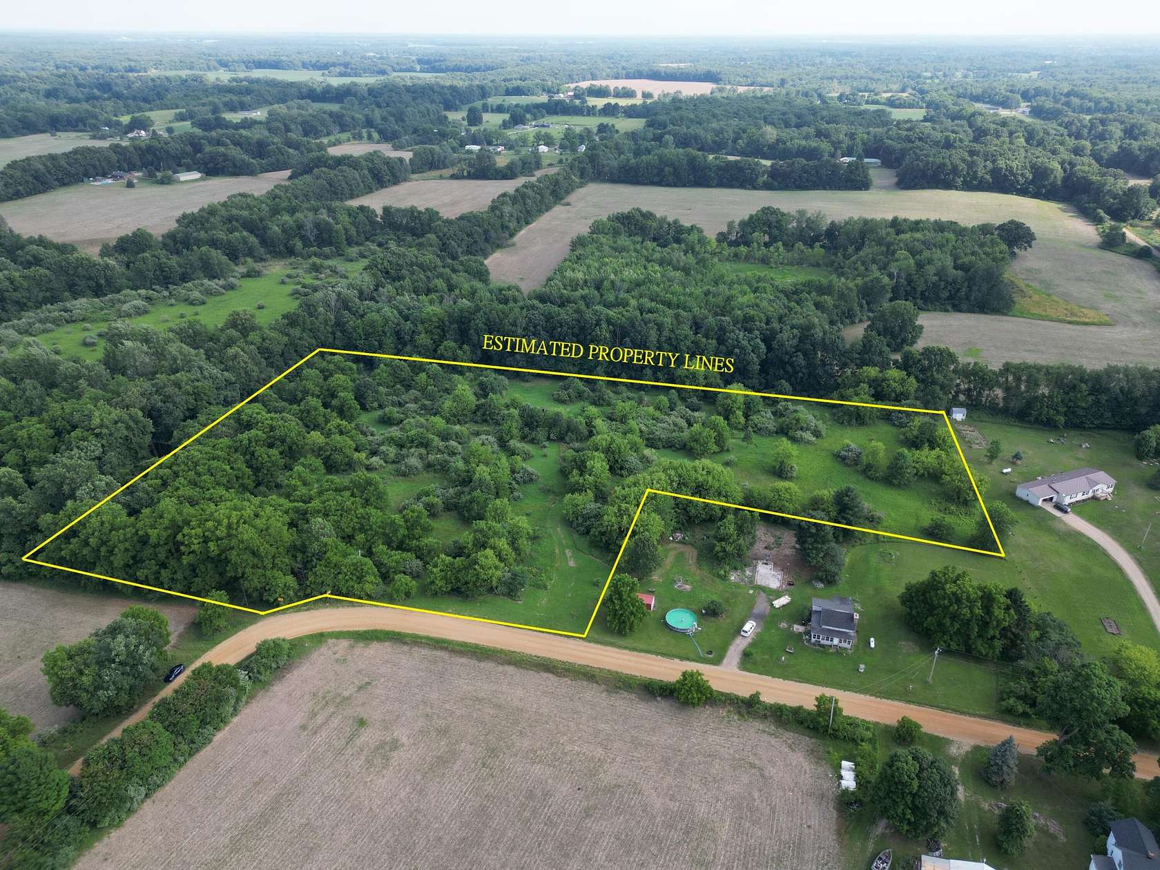 8.46 Acres of Residential Land for Sale in Burlington, Michigan