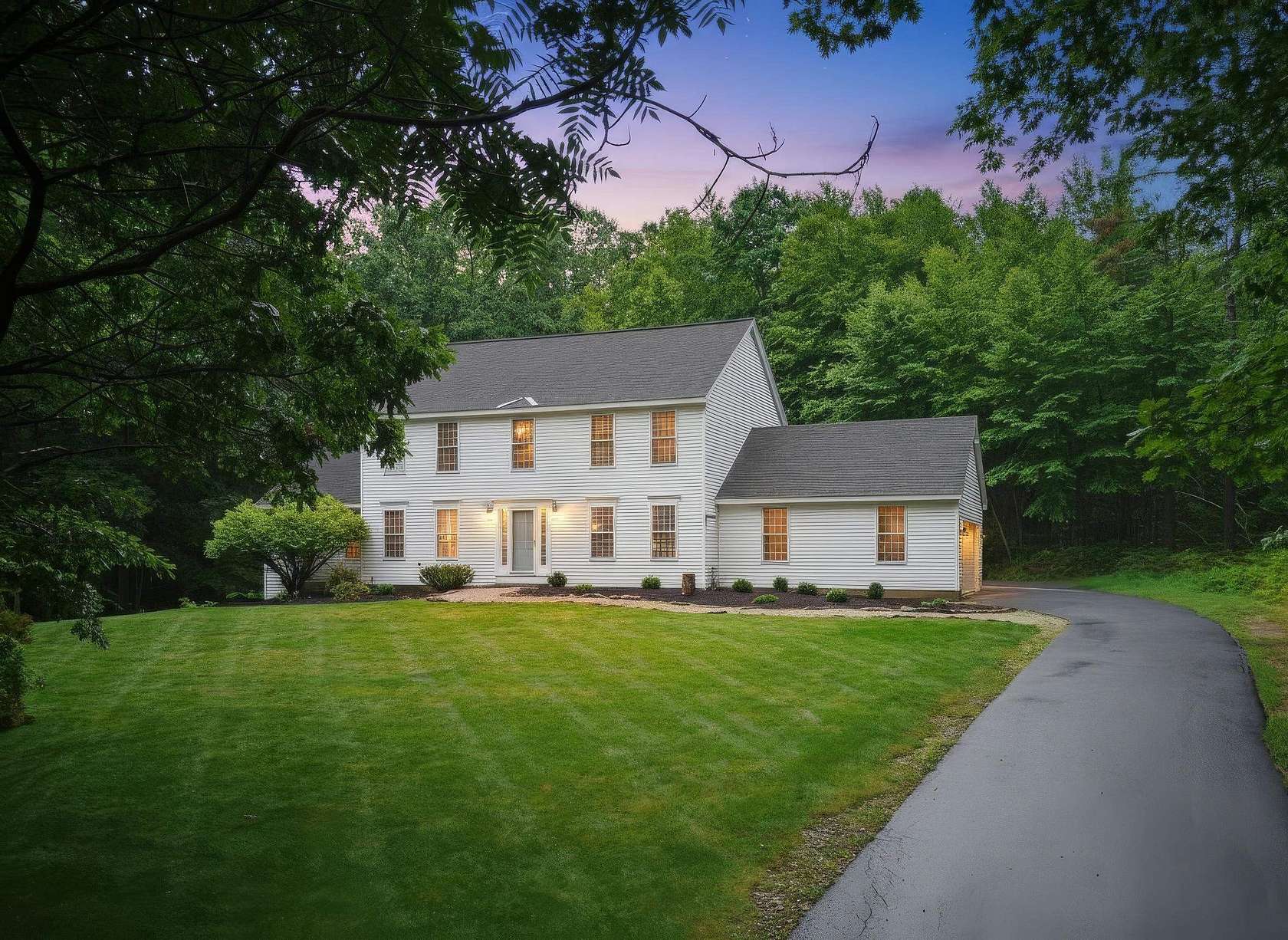 3.66 Acres of Land with Home for Sale in Bow Town, New Hampshire