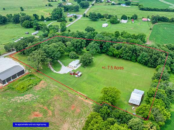 7.5 Acres of Land with Home for Sale in Pelham, Tennessee
