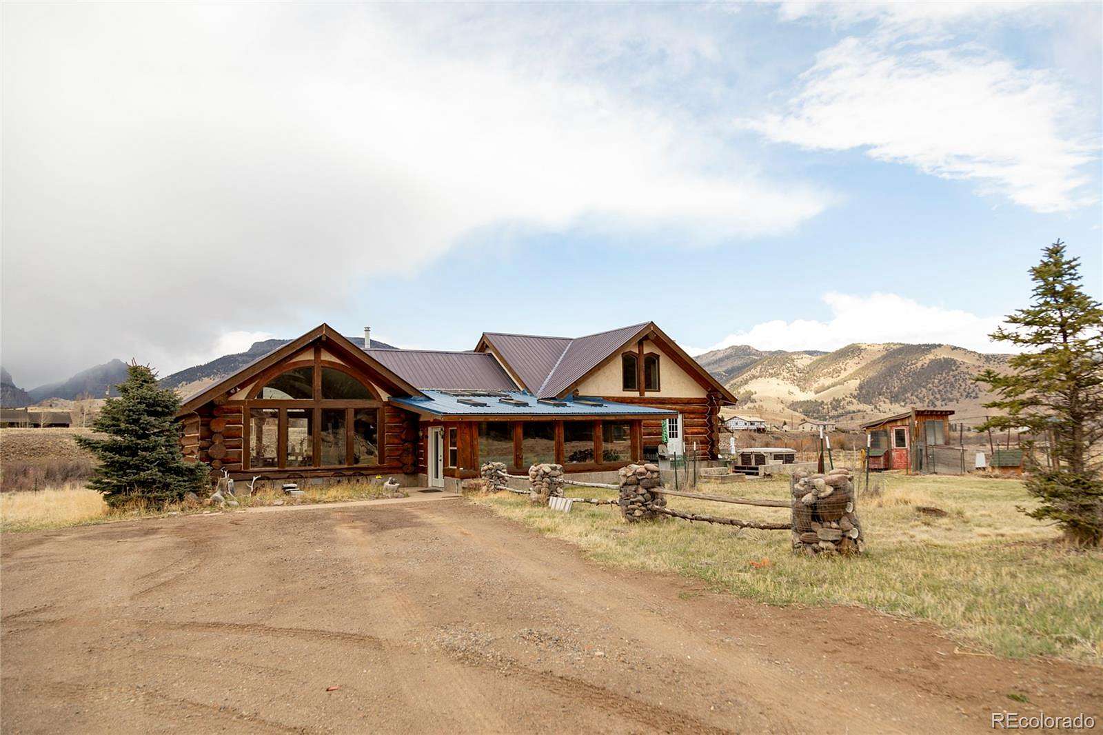 5 Acres of Land with Home for Sale in Creede, Colorado
