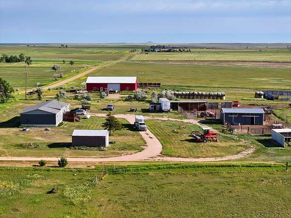 79.3 Acres of Agricultural Land with Home for Sale in Newell, South Dakota