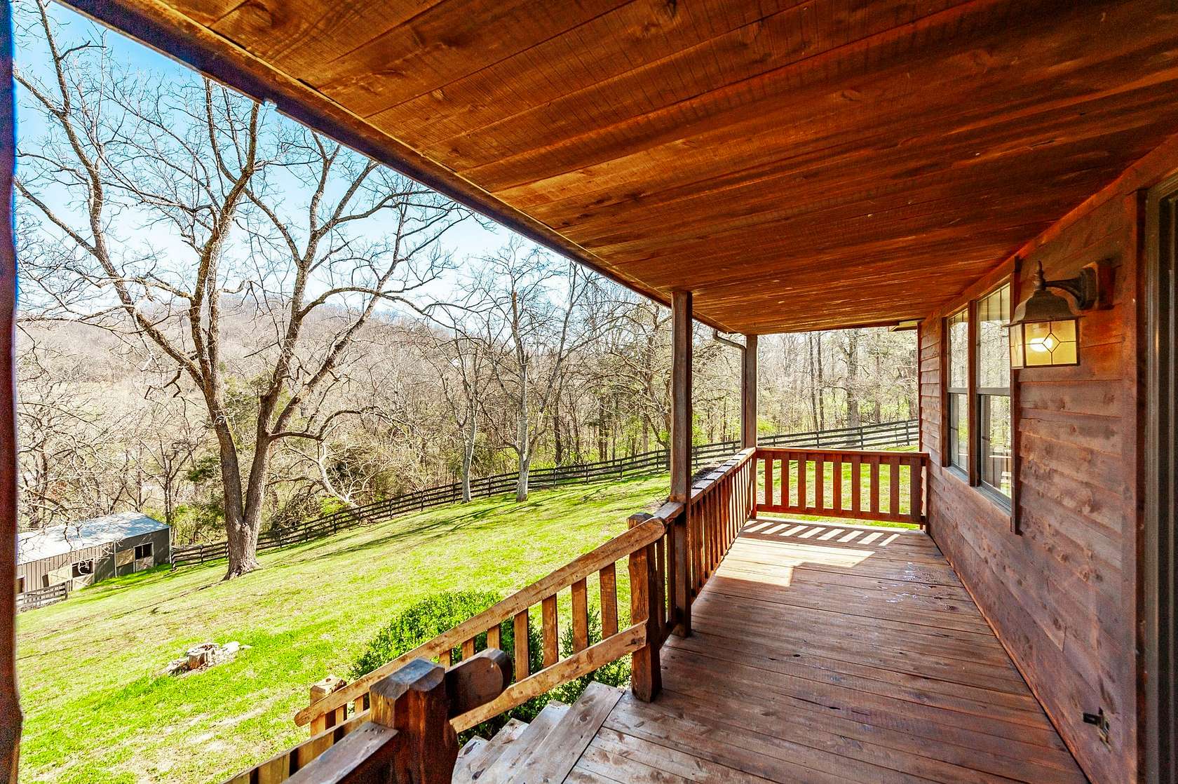 3.64 Acres of Land with Home for Sale in Cottontown, Tennessee
