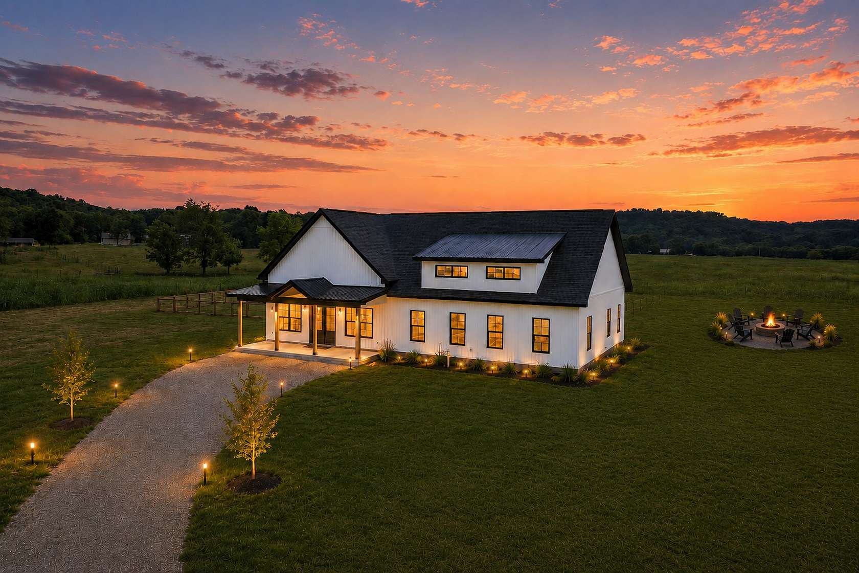 7.5 Acres of Land with Home for Sale in Petersburg, Tennessee