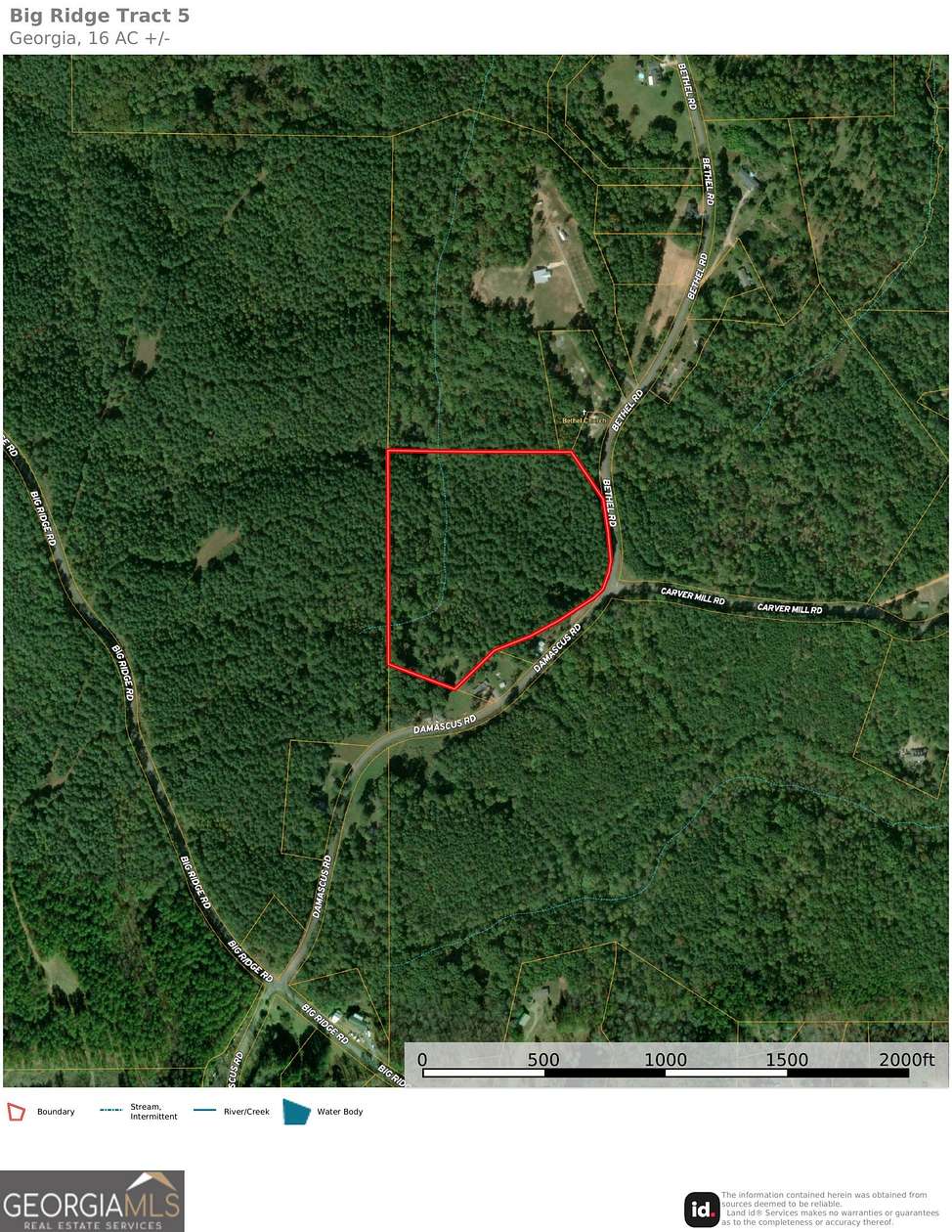 16.3 Acres of Land for Sale in Ranger, Georgia