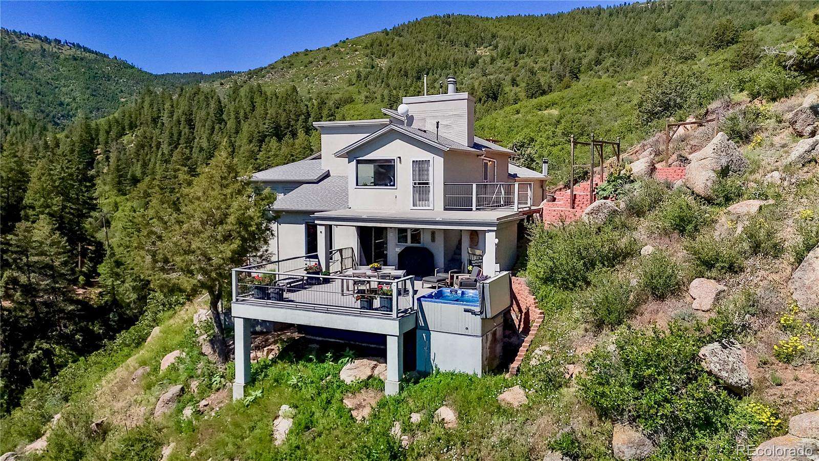 162 Acres of Recreational Land with Home for Sale in Sedalia, Colorado