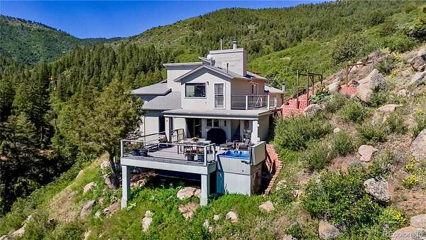 162 Acres of Recreational Land with Home for Sale in Sedalia, Colorado