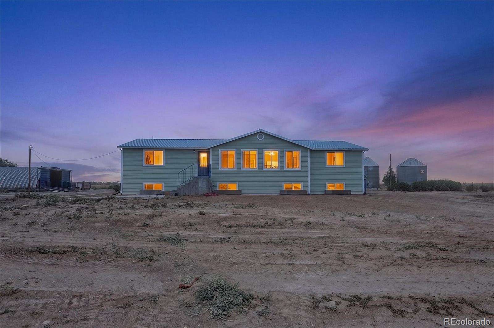 1.68 Acres of Land with Home for Sale in Keenesburg, Colorado